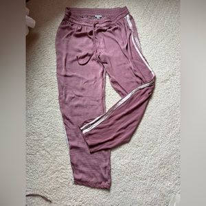 American Eagle Satin Joggers Available in so M, and XL